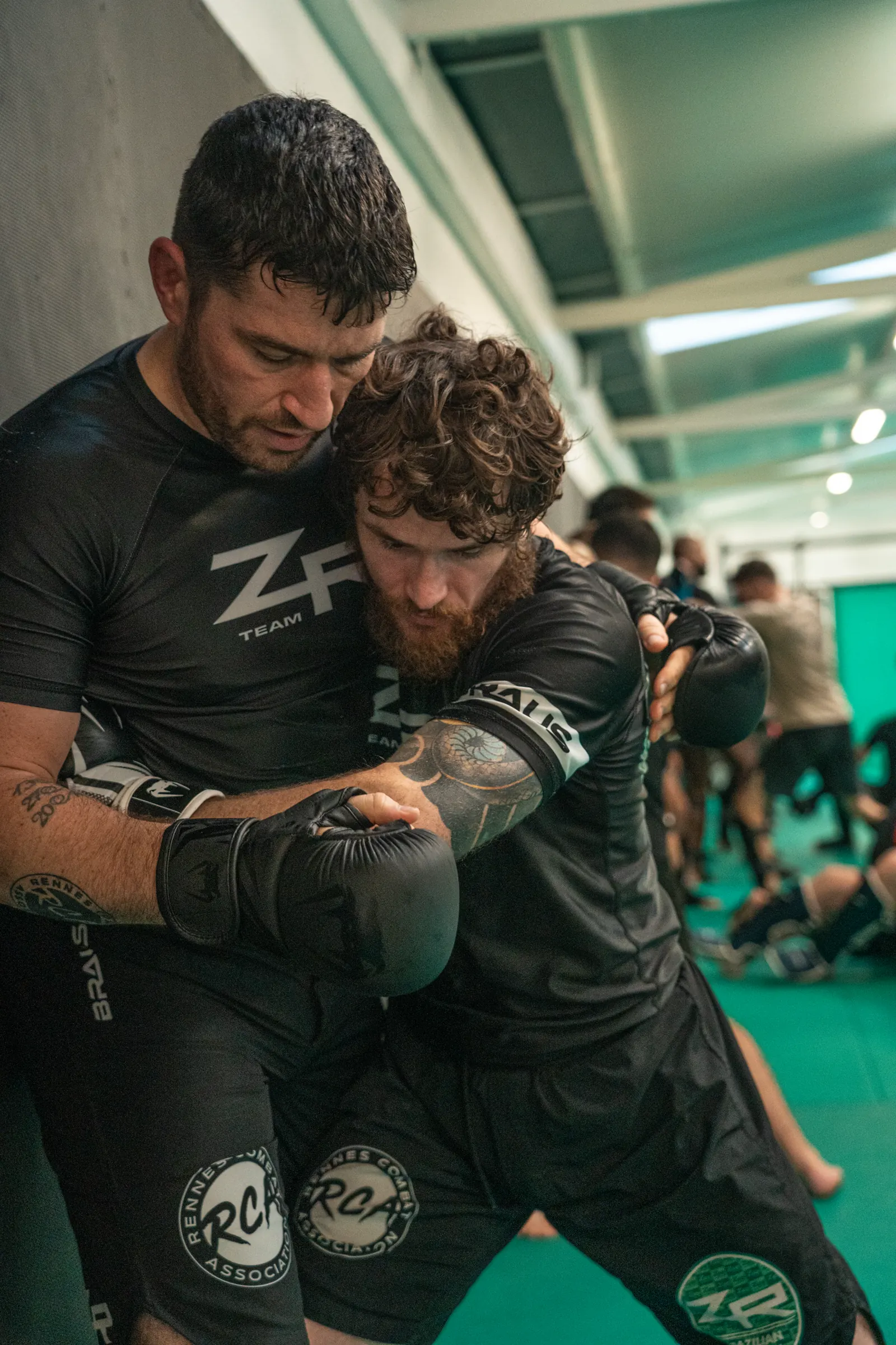 Sparring MMA au Rennes Combat Association